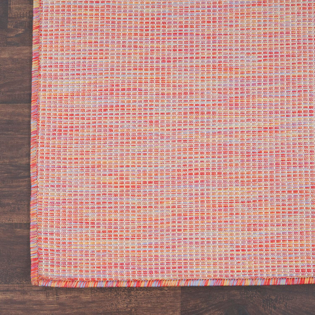 Nourison Positano Indoor/Outdoor Rainbow 2'2' X 12' Area Rug, Easy Cleaning, Non Shedding, Bed Room, Living Room, Dining Room, Backyard, Deck, Patio (2X12)