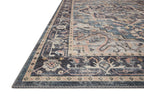 Loloi Ii Hathaway Collection Hth-01 Navy / Multi 2'-6'' X 7'-6'', .25'' Thick, Runner Rug, Soft, Durable, Printed, Modern, Low P