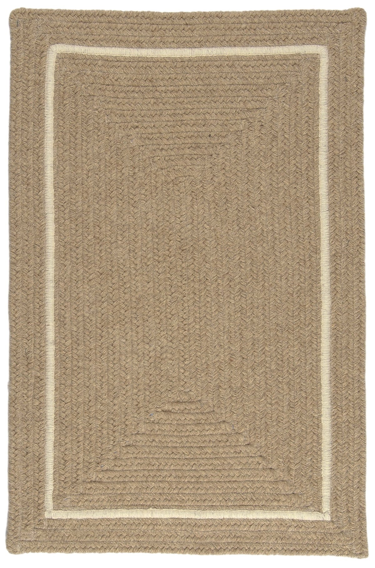 Shear Natural Rug, 2&quot; X 12&quot;, Muslin