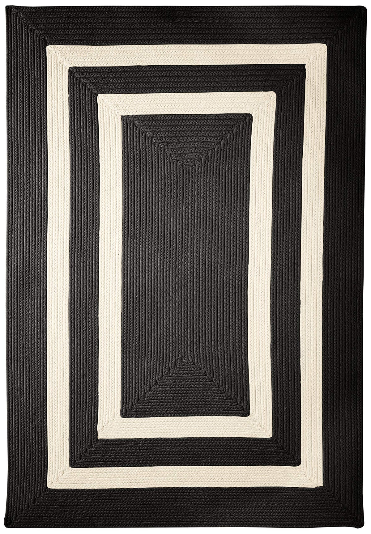 Colonial Mills La Playa Area Rug 8X10 Black & White