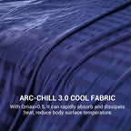 Elegear Revolutionary Cooling Blanket King, Absorbs Heat To Keep Body Cool For Night Sweats, Double Sided Arc-Chill3.0 Cool Fibe