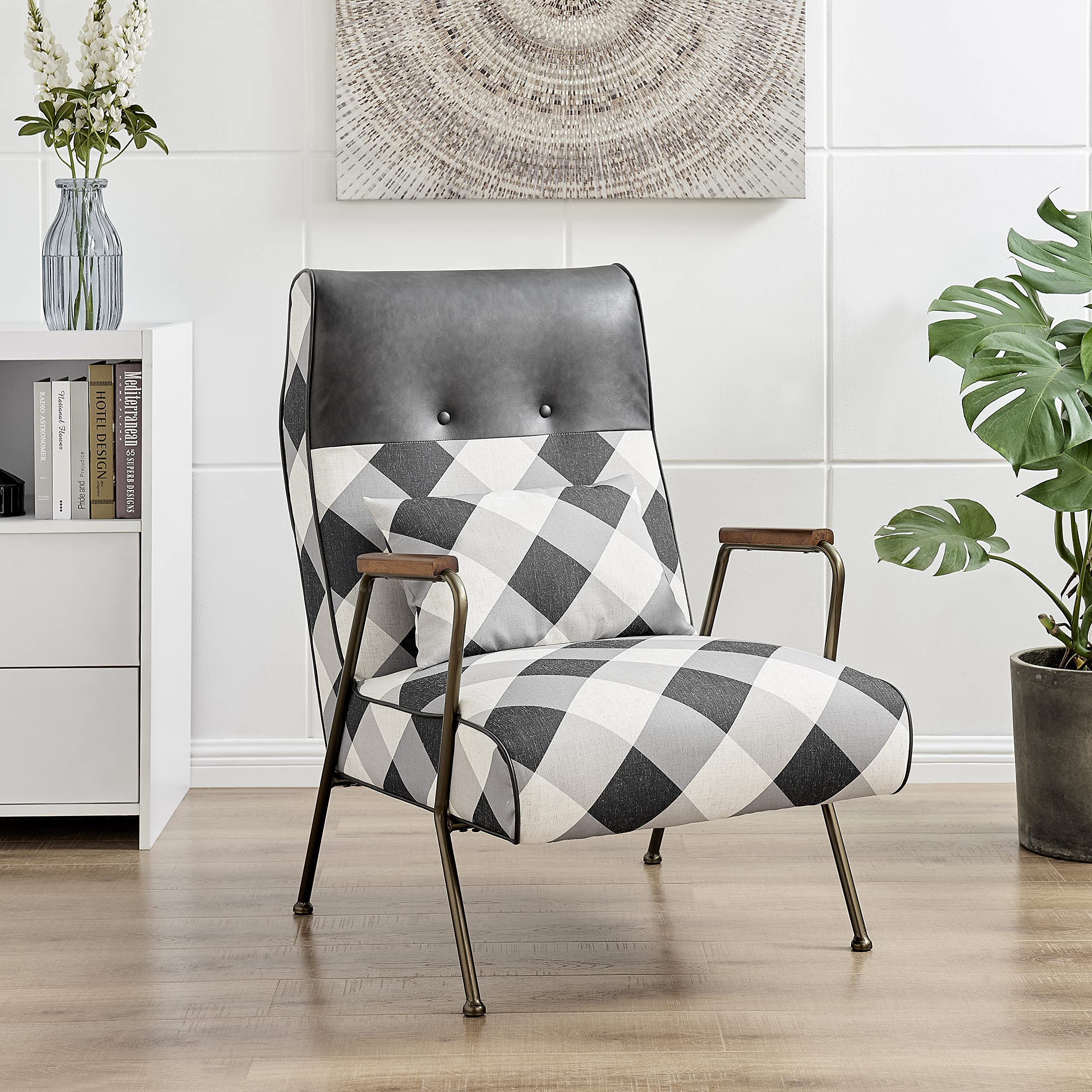 Npd Furniture And More Kahlo Fabric Accent Chair