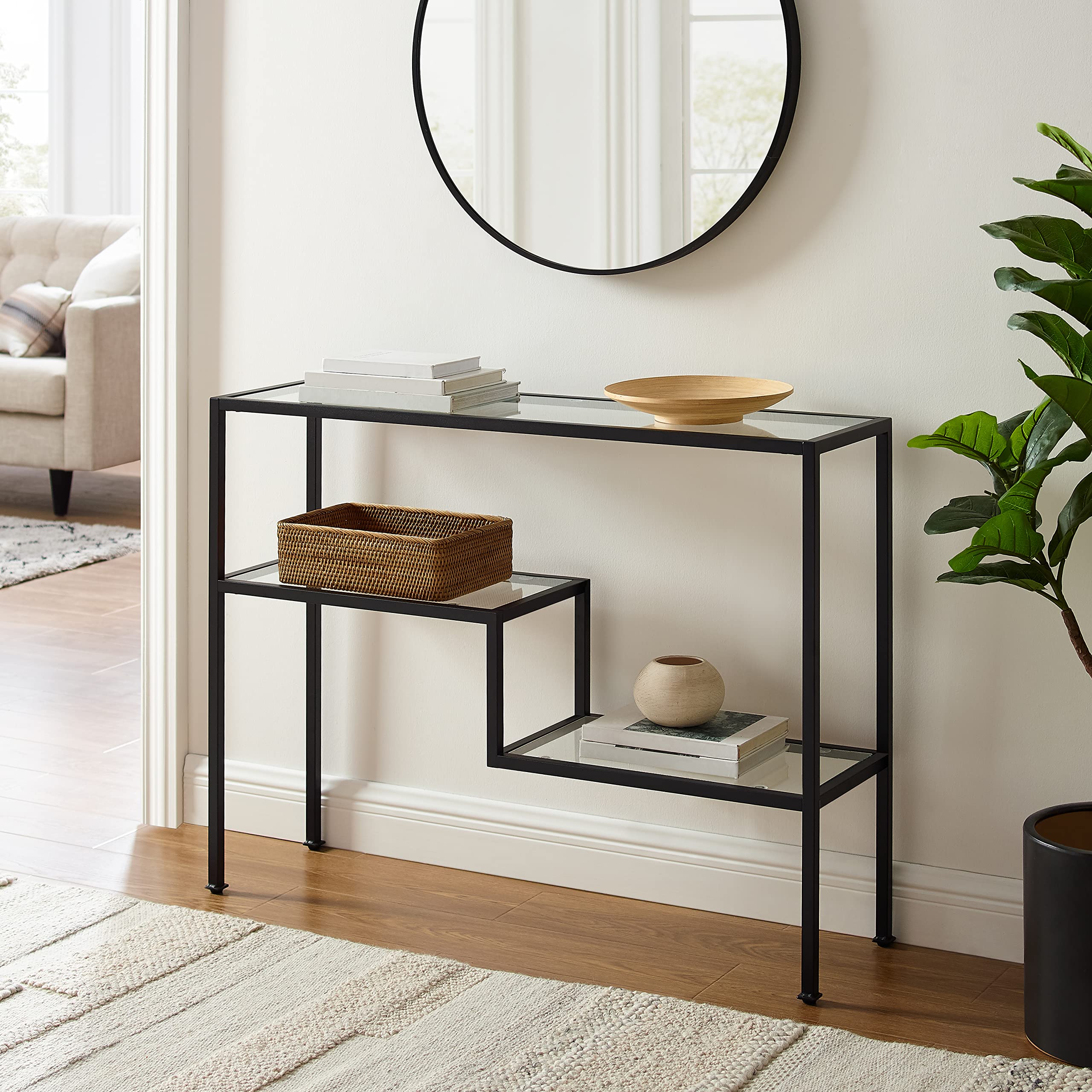 Crosley Furniture Sloane Sofa Console Table - Thumbnail 3
