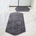 COSY HOMEER Extra Thick Bath Rugs for Bathroom - Anti-Slip Bath Linen Sets Mats Soft Plush 100% Strong Polyester Living Room Bed