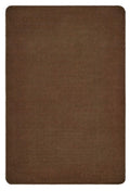 Carpets For Kids 3100.724 Mt Shasta Solids Collection Rug In Cocoa Brown 6Ft X 9Ft Rectangle Brown