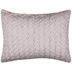 Rizzy Home Carly 20" x 36" Cotton King Sham in Pink