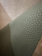 Octorose 3 Side Zipper Full Size Anti Scratch Olive Green Waterproof Pet Friendly Faux Leather Futon Cover/Sofa Day Bed Mattress