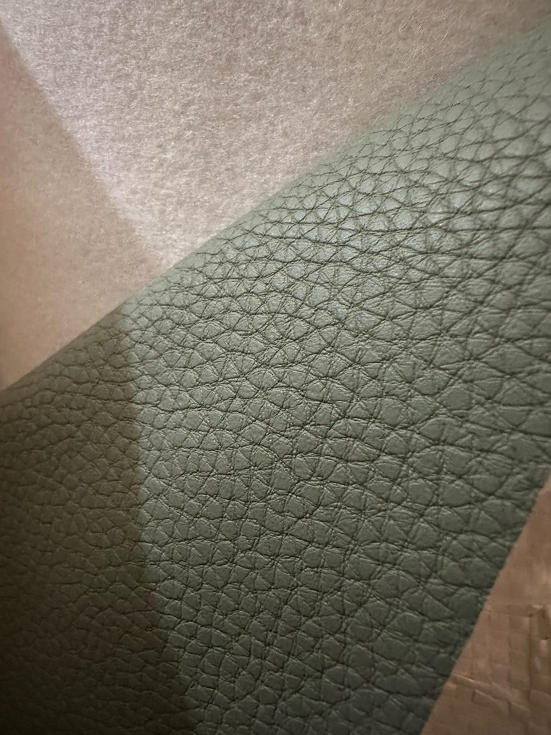 Octorose 3 Side Zipper Full Size Anti Scratch Olive Green Waterproof Pet Friendly Faux Leather Futon Cover/Sofa Day Bed Mattress
