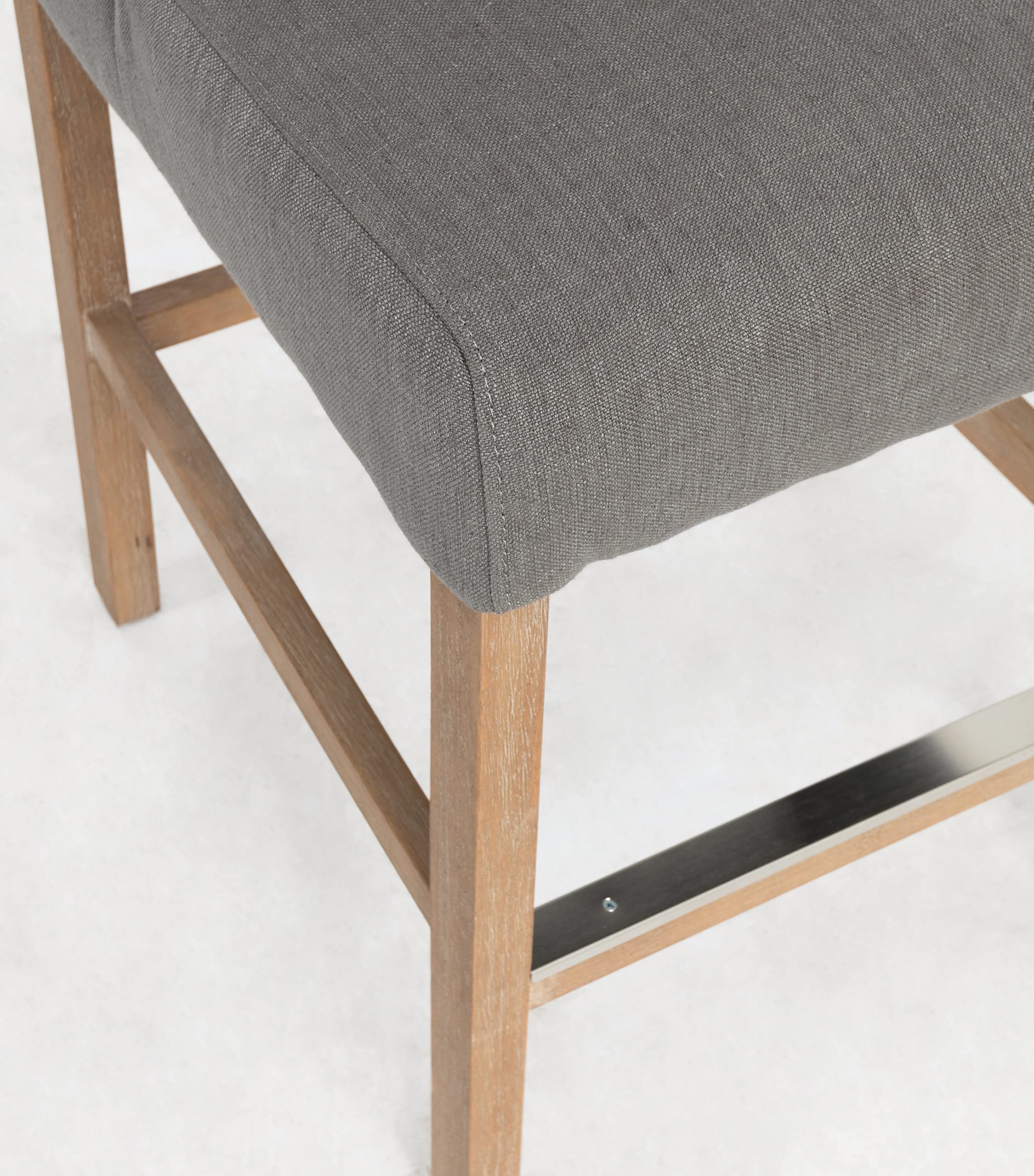 Kosas Home Karla Tufted 24 inch Counter Stool