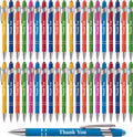 'Thank You' Premium Gift Stylus Pens For All Touchscreen Devices - Metal Soft Touch - 2 In 1 Combo Pen For Events, Parties, Em