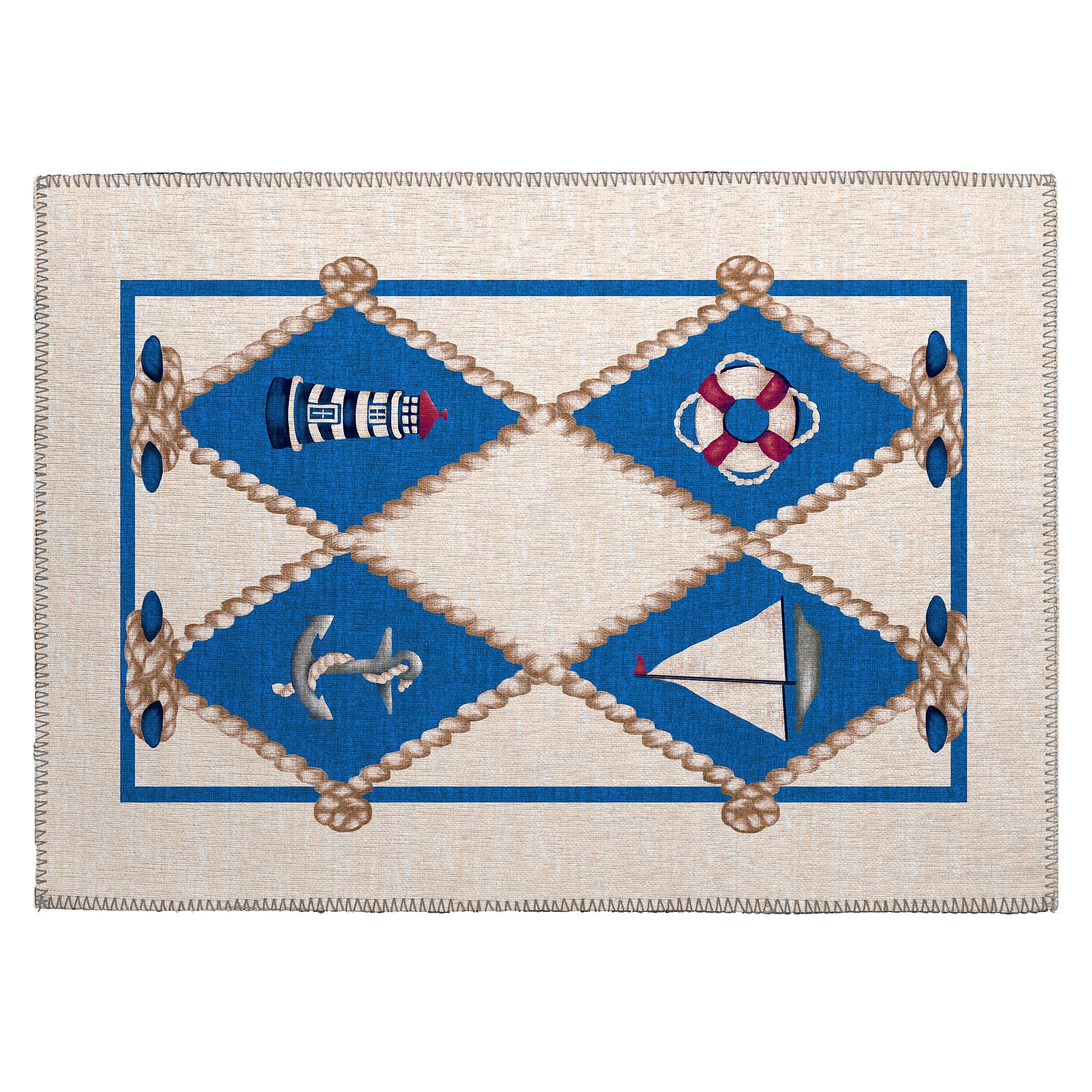 Dalyn Rugs Harbor HA6 Ivory Washable 26 x 310 Indoor Outdoor Area Rug, Easy Clean, Machine Washable, Non Shedding, Bedroom, Li