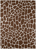Addison Rugs Safari Asf34 Coffee Washable 10' X 14' Indoor Outdoor Area Rug, Easy Clean, Machine Washable, Non Shedding, Bedroom, Entry, Living Room, Dining Room, Kitchen, Patio Rug
