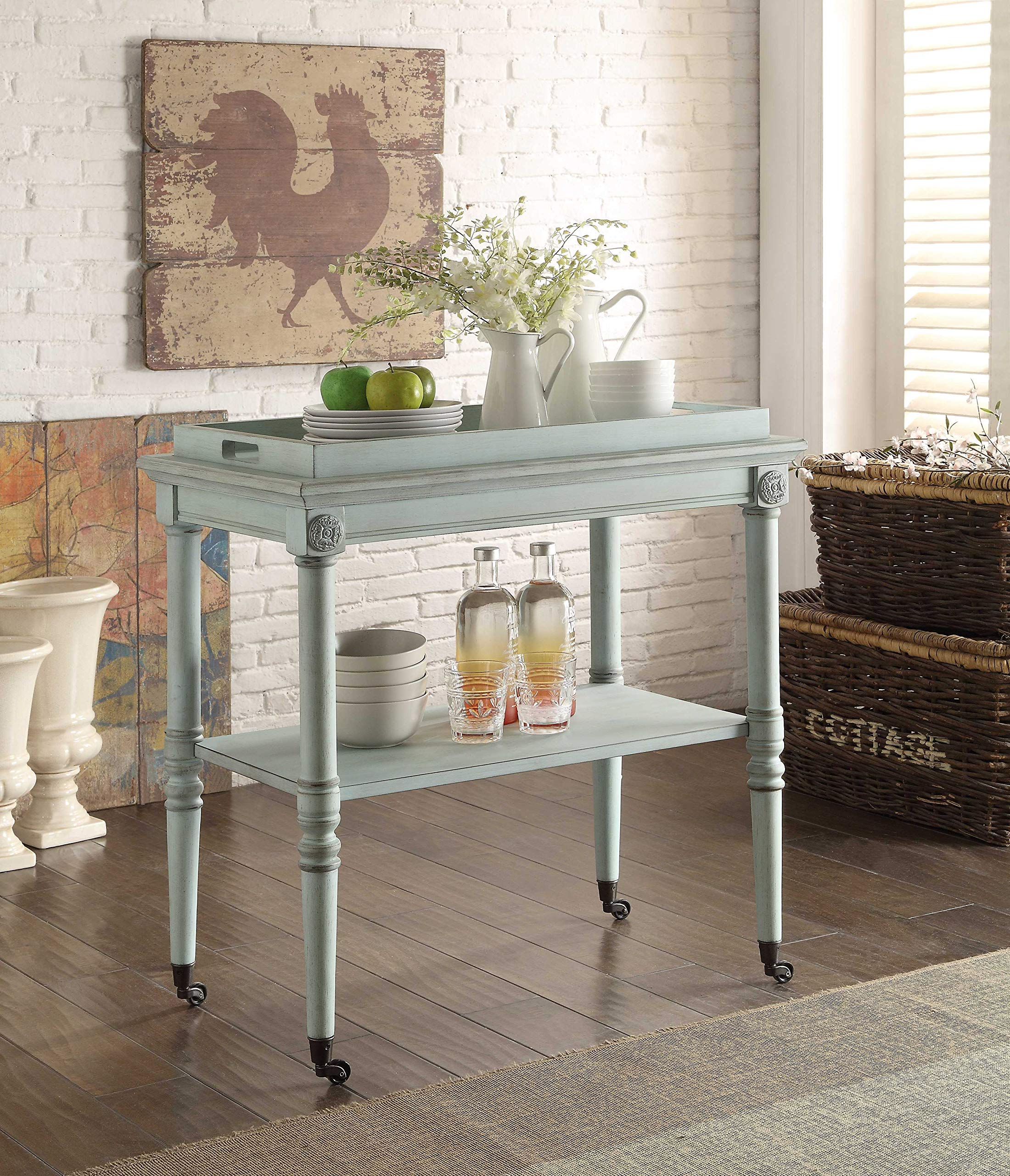HomeRoots Furniture Homeroots Tables Multicolor
