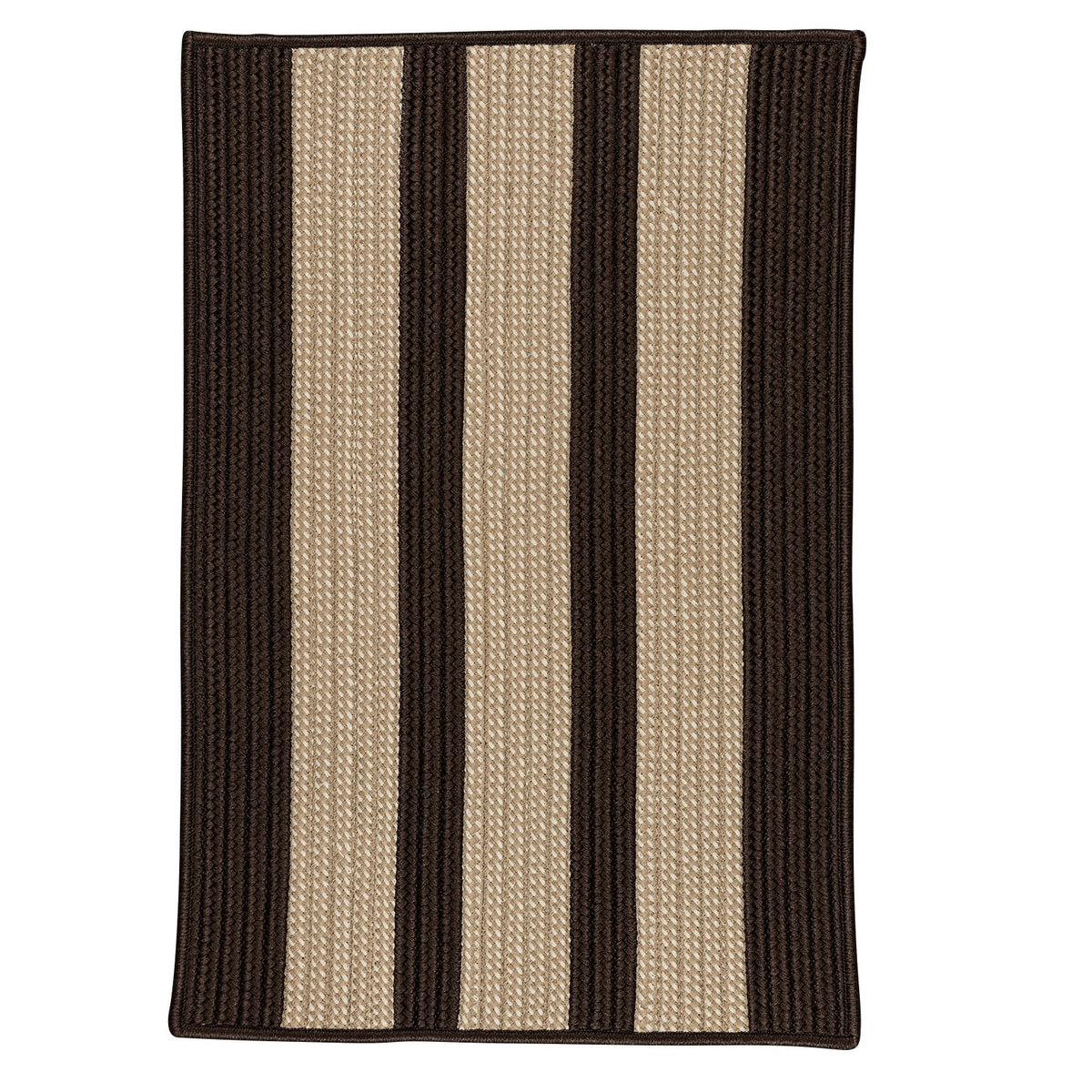 Boat House Rug, 4X4, Brown