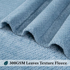 Pavilia Soft Fleece Dusty Blue Throw Blanket For Couch, Lightweight Plush Warm Blankets For Bed, Fuzzy Cozy Flannel Blanket Thro