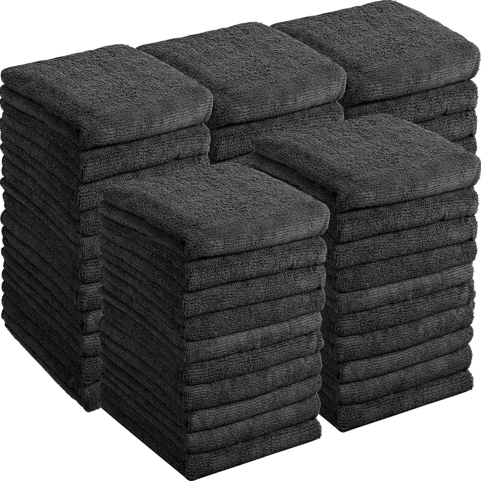 40 Pack Bleach Proof Towels Microfiber Absorbent Salon Towels Bleach Resistant Hair Towel Quick Dry Hand Towels Bulk 16 x 29 Inc
