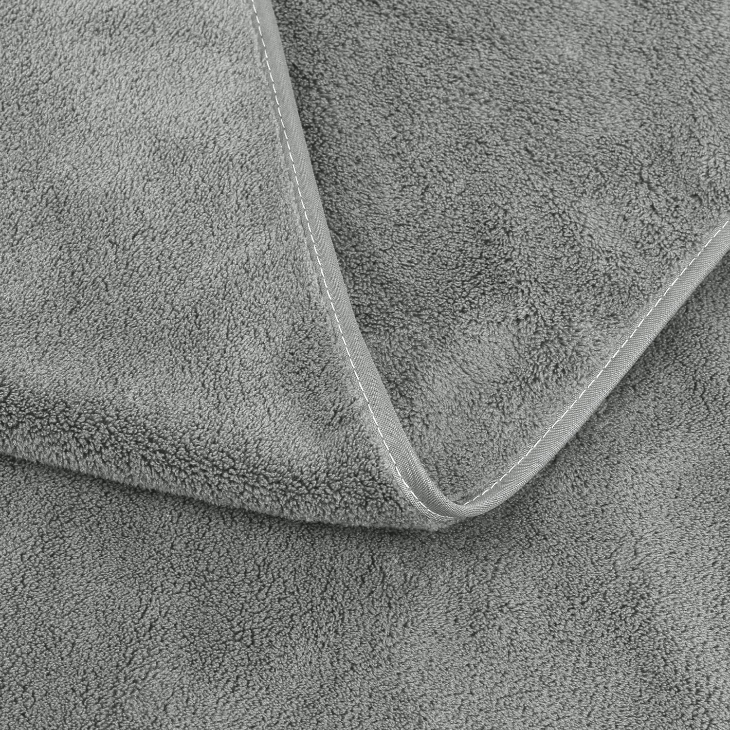 Jml Luxury Hotel & Spa Oversized Bath Towels (2 Pack, 40''X80'') - 350Gsm High-Density Fleece Towel Sets - Super Soft And Absorb