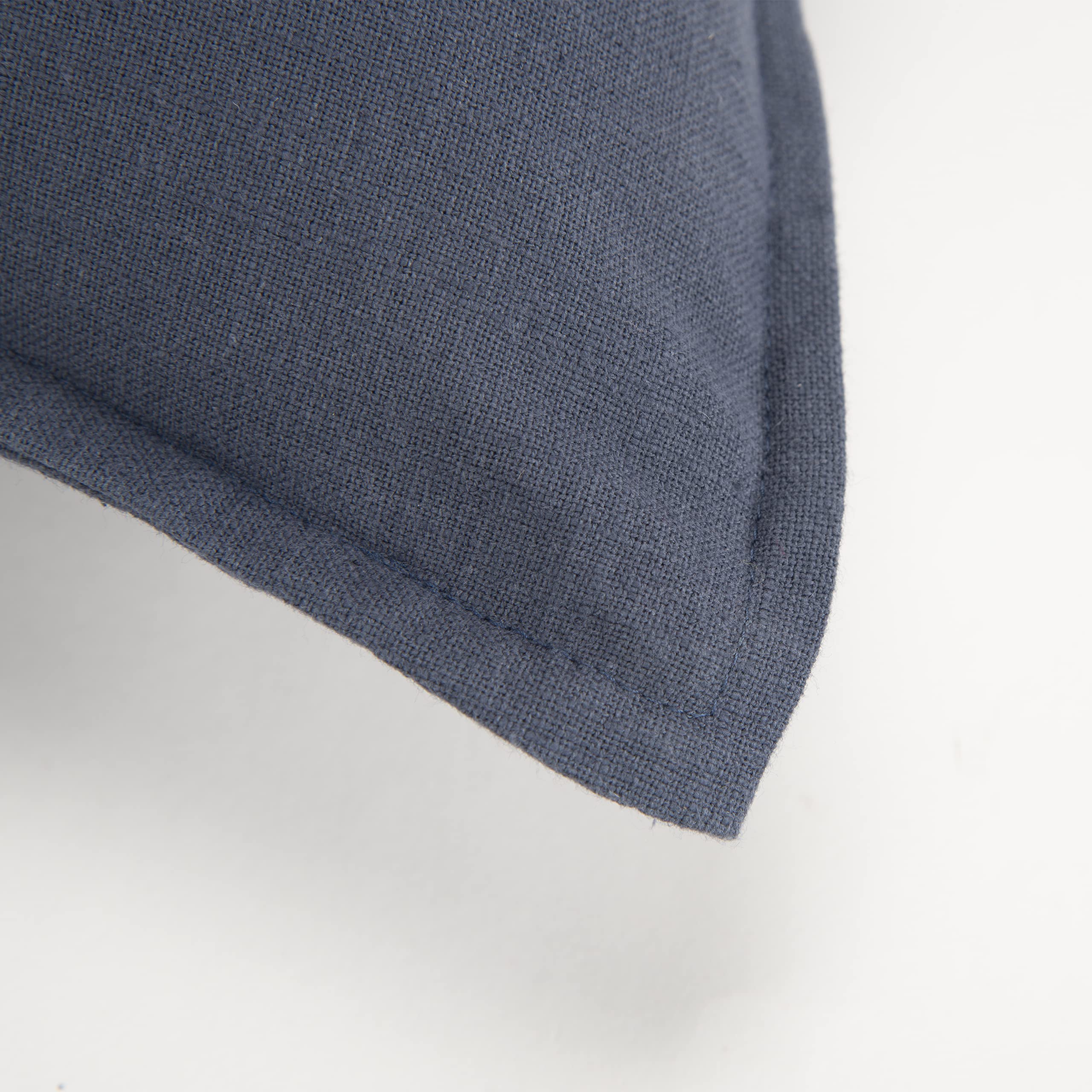 Rizzy Home | T05678 | Poly Fill Decorative Pillow | 20&quot;x20&quot; Blue/Gray/Blue Soild