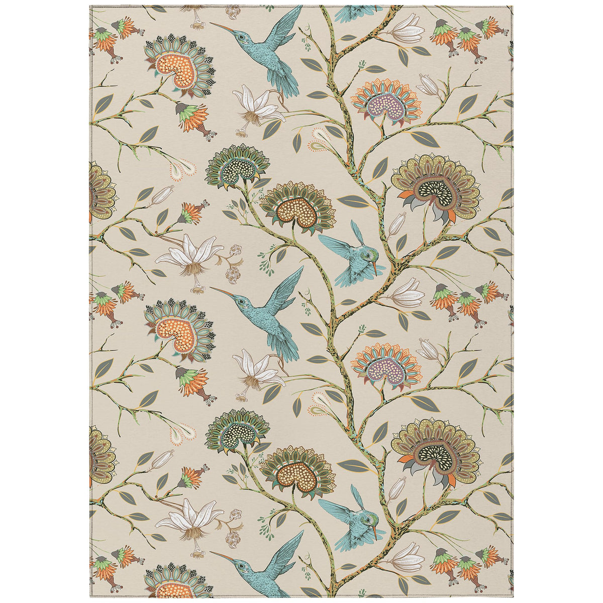 Dalyn Rugs Kendall Ke19 Beige 8' X 10' Indoor Outdoor Area Rug, Easy Clean, Machine Washable, Non Shedding, Bedroom, Living Room, Dining Room, Kitchen, Patio Rug