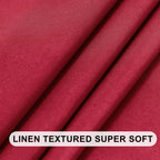 Dwcn Red Christmas Valance Curtains For Living Room, Kitchen Valance Solid Short Topper - Solid Rod Pocket Window Valance For Ba