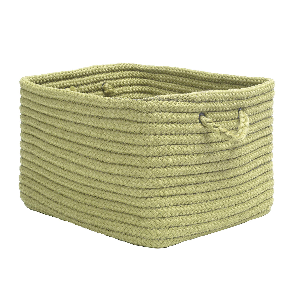 Colonial Mills Modern Farmhouse Home Basket, 14&quot;X8&quot;X10&quot;, Pistachio