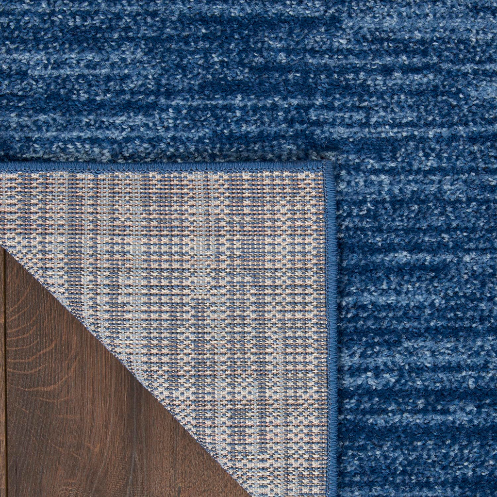 Nourison Essentials Indoor/Outdoor Navy Blue 4' X 6' Area Rug, Easy -Cleaning, Non Shedding, Bed Room, Living Room, Dining Room, Backyard, Deck, Patio (4X6)