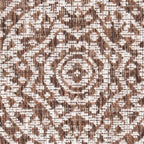 Safavieh Courtyard Collection 48' X 68.4' Beige/Brown Cy8734 Indoor/ Outdoor Patio Backyard Mudroom Accent Rug
