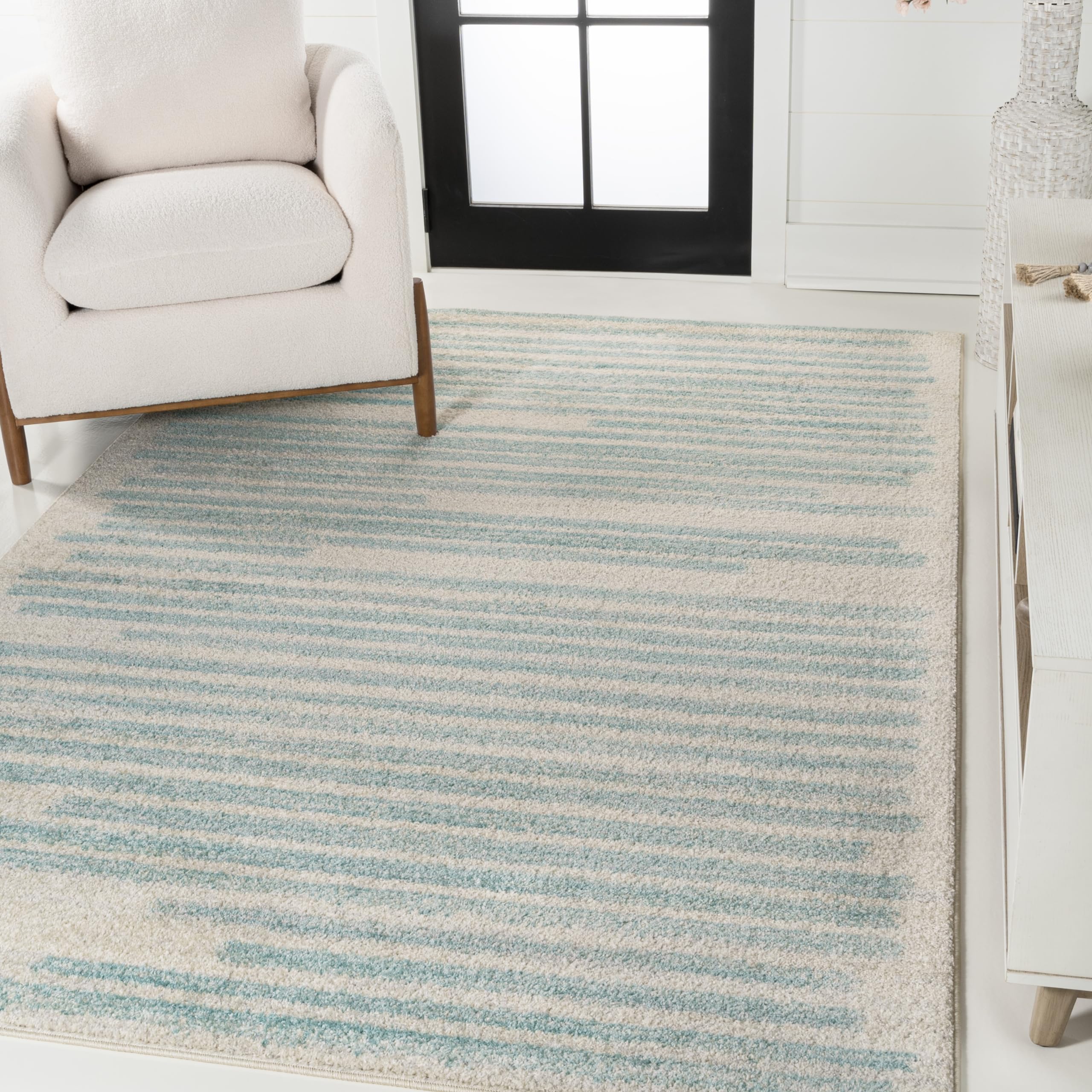 JONATHAN Y MOH207B-3 Khalil Modern Berber Stripe Area Rug, Contemporary, Bohemian, Scandinavian, Minimalistic, Rustic for Living