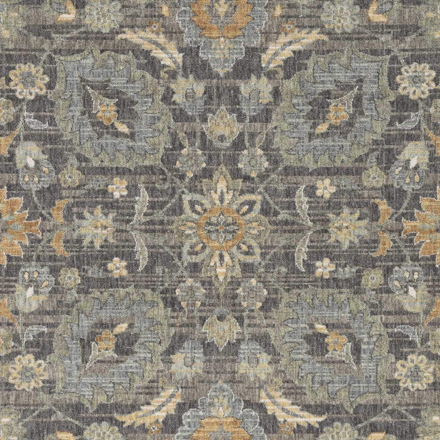 HomeRoots 8' Taupe Machine Woven Vintage Traditional Indoor Runner Rug