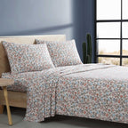 Wrangler - Twin Sheet Set, Silky & Lightweight Bedding Set, Floral Luxurious Bedding Set, Yellowstone Inspired, Oeko-Tex Certified (Westward Floral Beige, Twin)