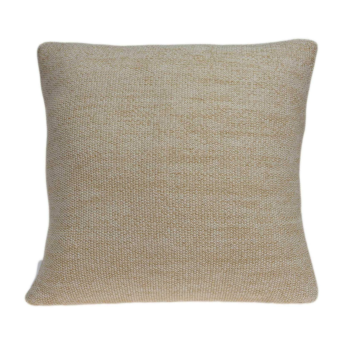 HomeRoots 100% Cotton Parkland Collection Gila Transitional Tan Pillow Cover with Down Insert