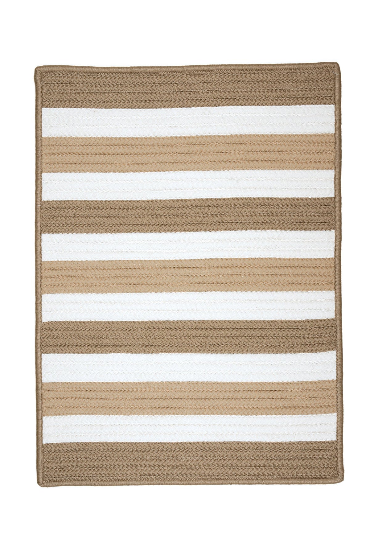 Portico Braided Area Rug, 2X12, Sand