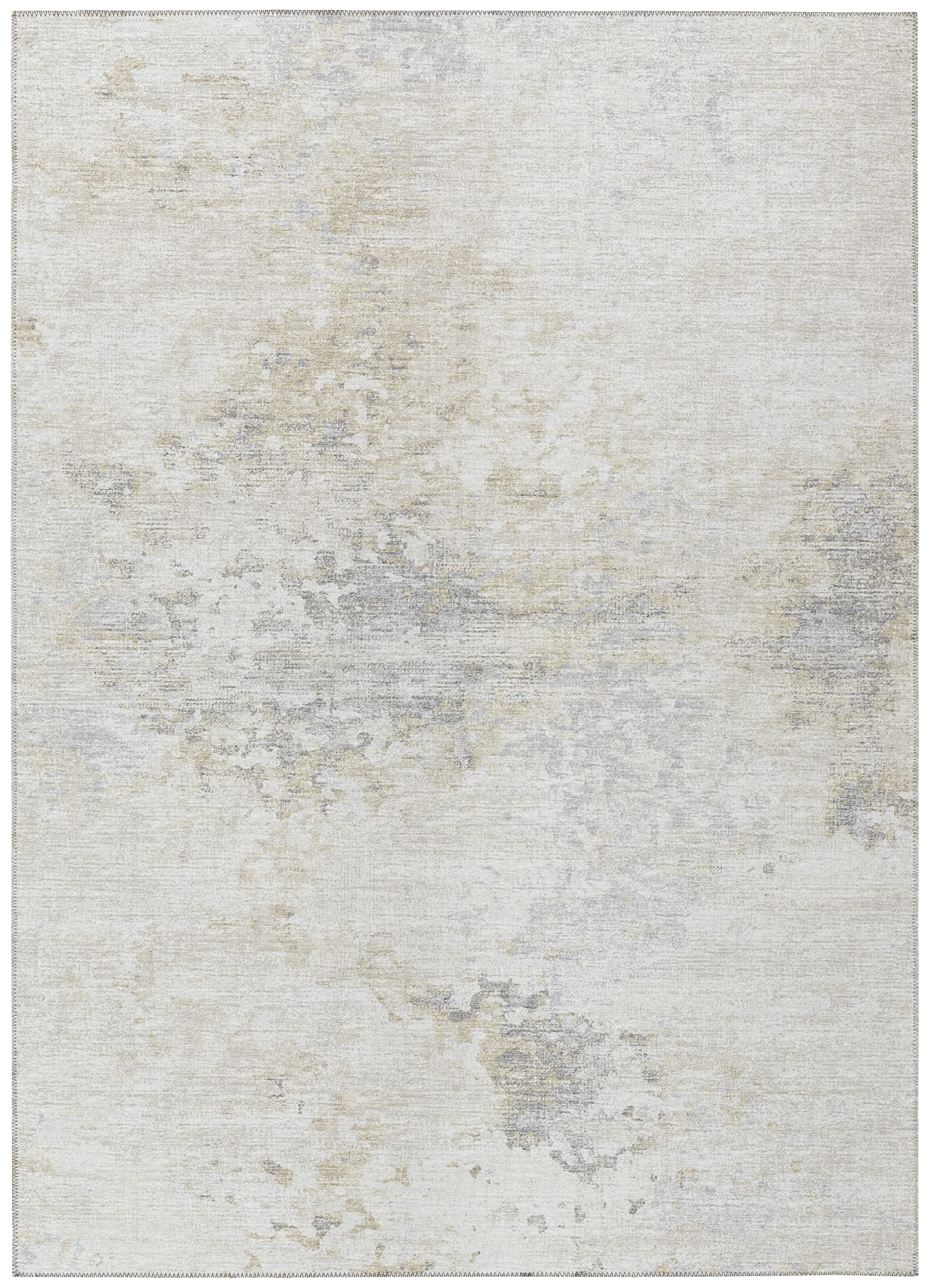 Addison Rugs Indoor/Outdoor Accord Aac35 Ivory Washable 3' X 5' Indoor Outdoor Area Rug, Easy Clean, Machine Washable, Non Shedding, Bedroom, Living Room, Dining Room, Kitchen, Patio Rug