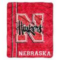 Northwest NCAA Nebraska Cornhuskers Sherpa Throw Blanket, 50 x 60, Jersey