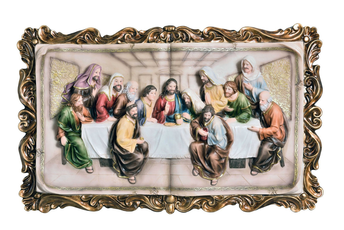 Stealstreet Ss-Ol-Ok-2534-P1A Last Supper Plaque, 28&quot;