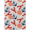 Addison Rugs Harpswell Ahp34 Red 9' X 12' Indoor Outdoor Rug, Easy Clean, Machine Washable, Non Shedding, Bedroom, Living Room, Dining Room, Kitchen, Patio Rug