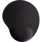Compucessory 55151 Gel Mouse Pad, Wrist Rest, 9-Inch X10-Inch X1-Inch , Black