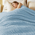 Bedsure King Size Blanket For Bed - Super Soft, Cozy Blankets For Women, Cute Large Fleece Gifts For Girls, Dream Blue, 108X90 I