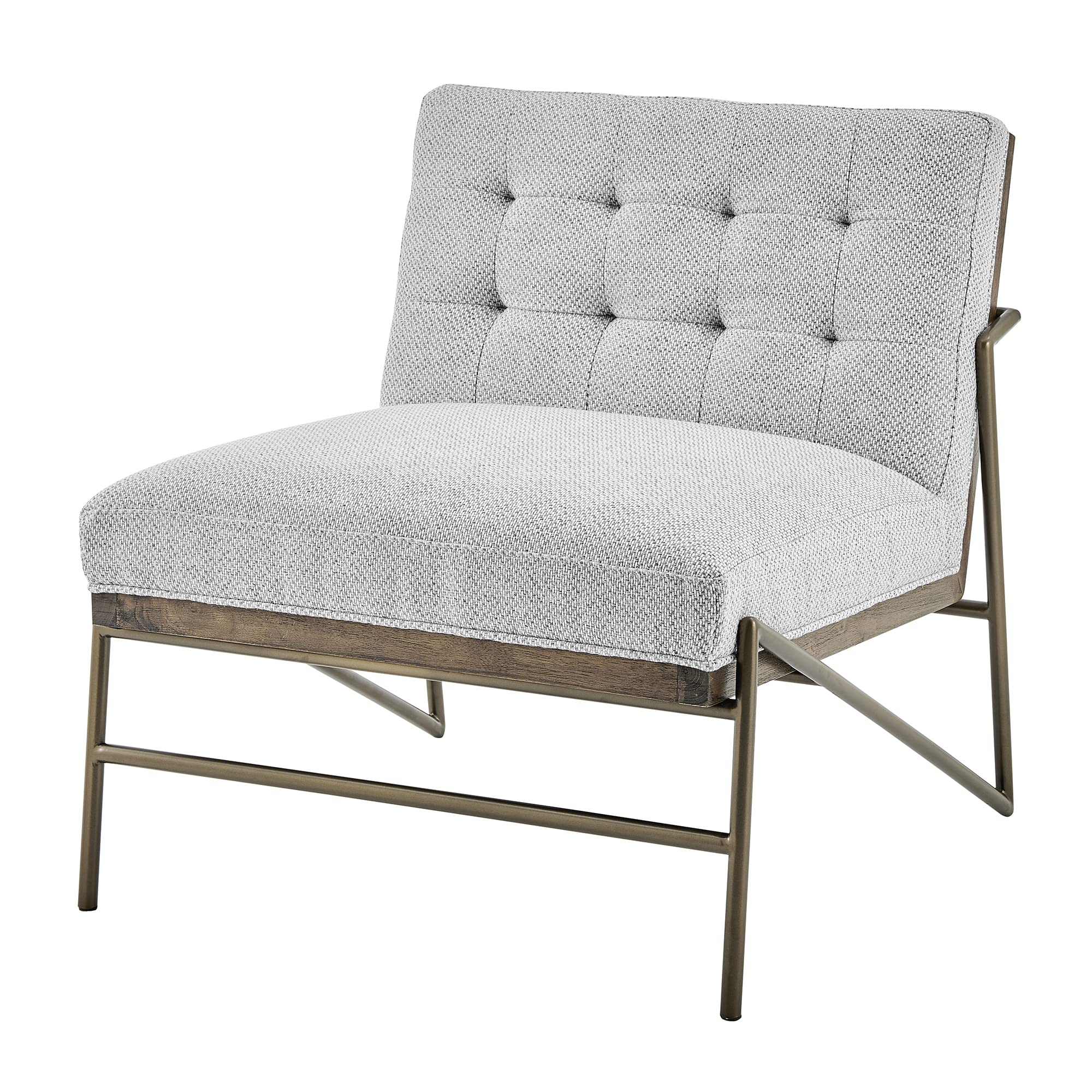 Npd Furniture And More Marlow Fabric, Cardiff Gray Accent Chair