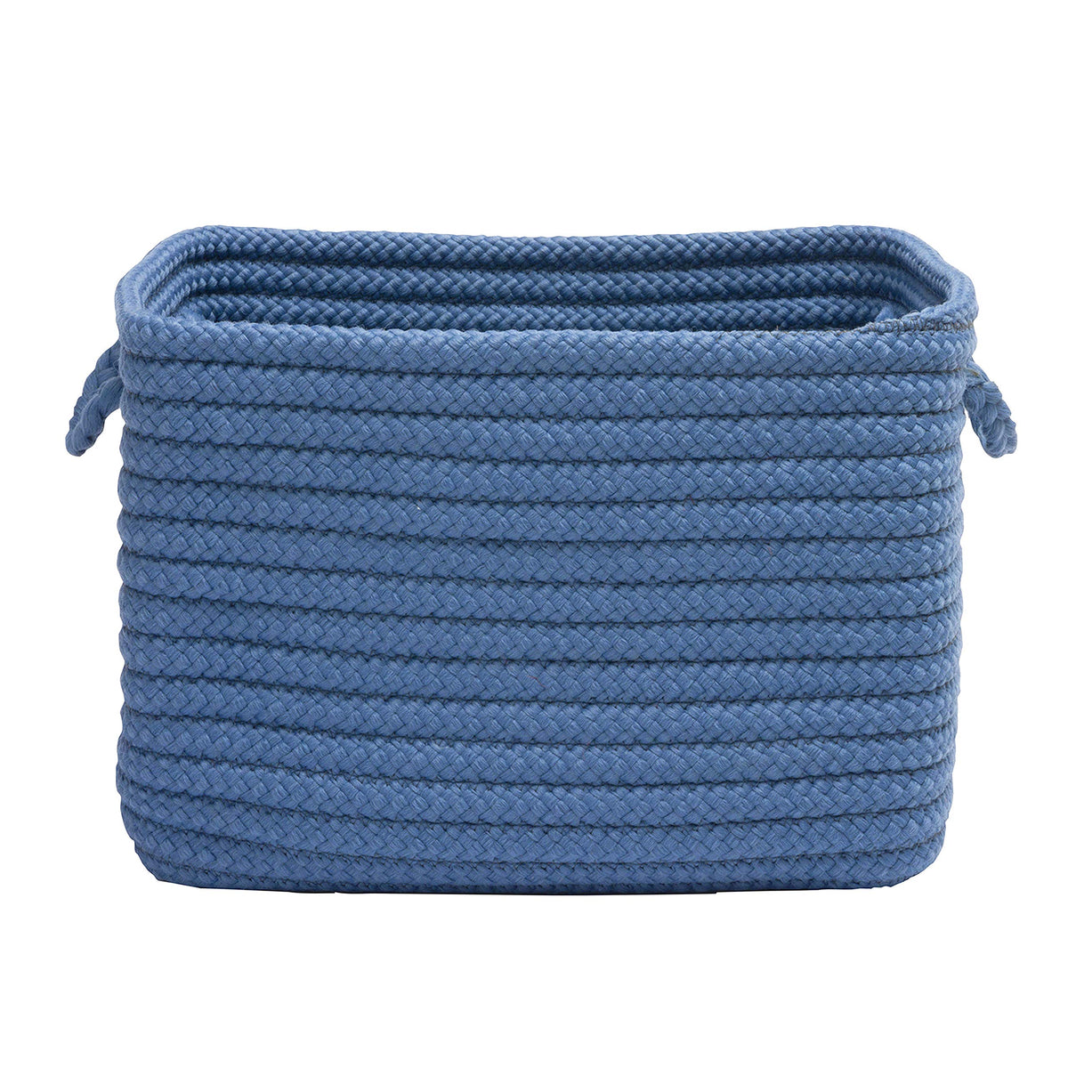 Colonial Mills Modern Farmhouse Home Basket, 12&quot;X8&quot;X10&quot;, Sapphire