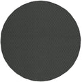 Garland Rug Town Square Cinder Gray 5 x 5 Round Stain Resistant Indoor Area Rug