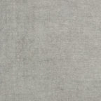 HomeRoots Grey Linen Dainty Ruffle Edged Light Gray Throw Pillow
