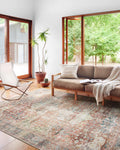 Loloi II Loren Brick/Multi 8-4 x 11-6 Area Rug