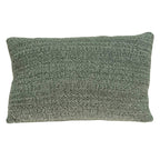 HomeRoots 100% Cotton Parkland Collection Buck Lodge Grey Pillow Cover with Poly Insert