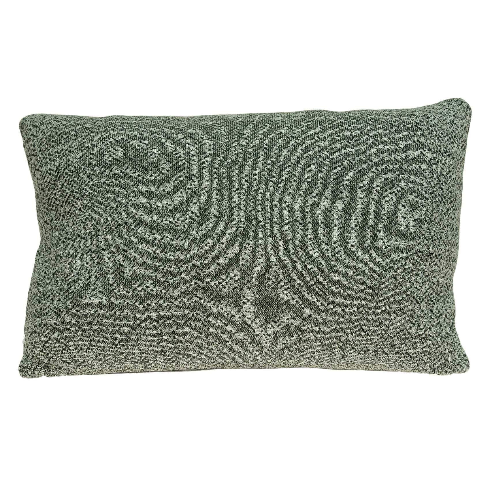HomeRoots 100% Cotton Parkland Collection Buck Lodge Grey Pillow Cover with Poly Insert