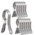 WEBI Beach Towel Clips,18 Packs 3.3 Inch Pool Cover Clips,Beach Chair Clips,Above Ground Pool Cover Clamps for Chairs,Cruise,Boa
