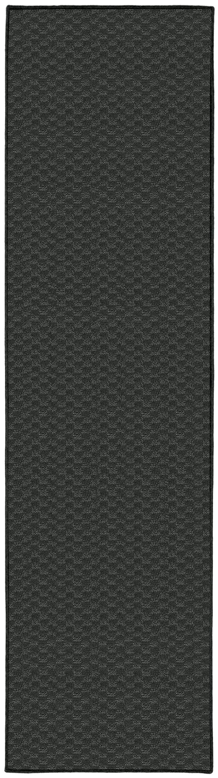 Garland Rug Medallion Area Rug, 3-Feet by 8-Feet, Cinder Gray