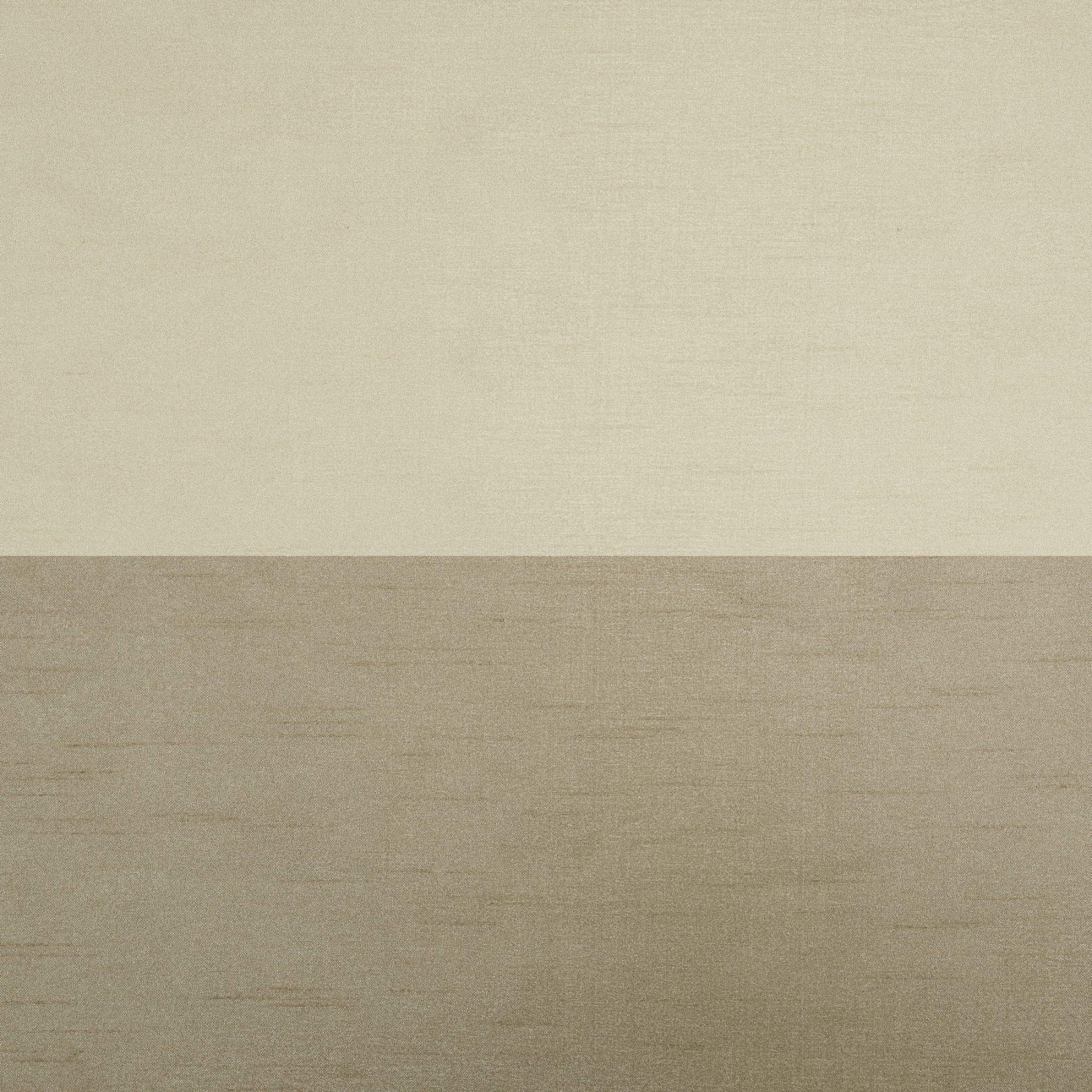 Exclusive Home Chateau Striped Faux Silk Grommet Top Curtain Panel Pair, 54''X96'', White/Sand