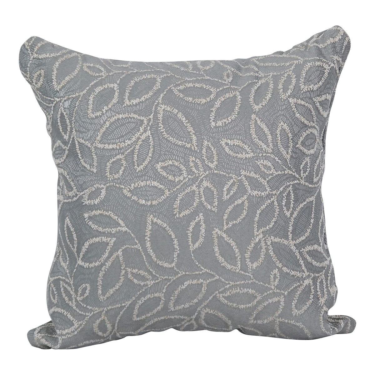 Blazing Needles Square Polyester Jacquard Throw Pillow, 17&quot;, Florian Greyst