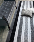 ORFA HOME Custom Length Hallway Runner Rug,Slip Resistant,Chain Anthracite, 26 Inch X 14 feet, Sold and Priced Per Foot